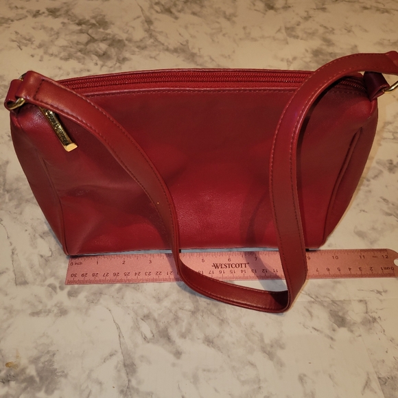Giani Bernini red small shoulder bag - Picture 1 of 4
